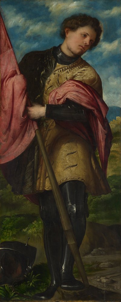 St. Alexander, a panel from the altarpiece 